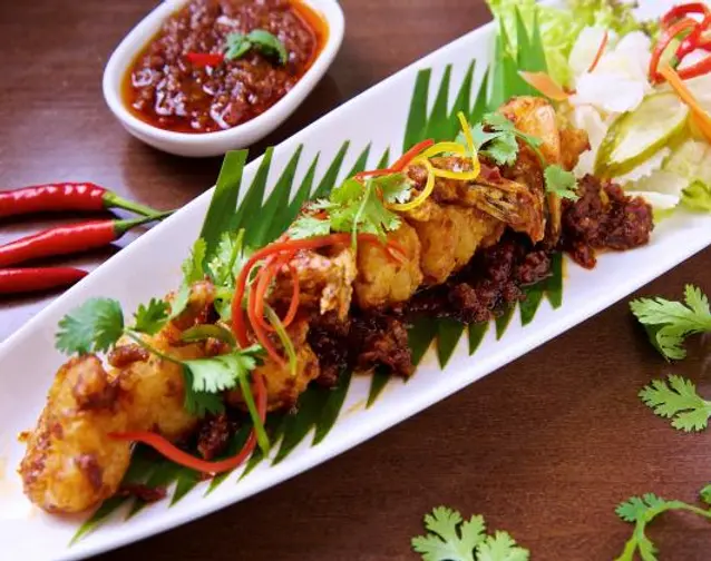 Ginger Chili Prawns